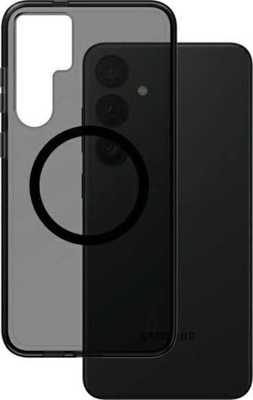 Mbrojtëse telefoni PanzerGlass CARE Case, Samsung S24+, MagSafe, smokey e zezë
