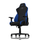 Karrige gaming Nitro Concepts S300, sedilje e mbushur, ergonomike, zi e blu