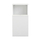 Tavolinë anësore Dawn melamine e bardhë 35×29.5×60 cm (HM8880.11), bardhë