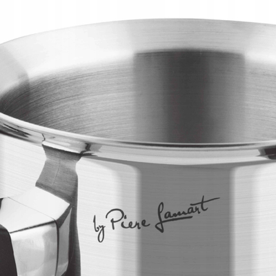 Tenxhere për qumësht Lamart LT1234 MILK, 1.25L, çelik inox, ngjyrë argjendi