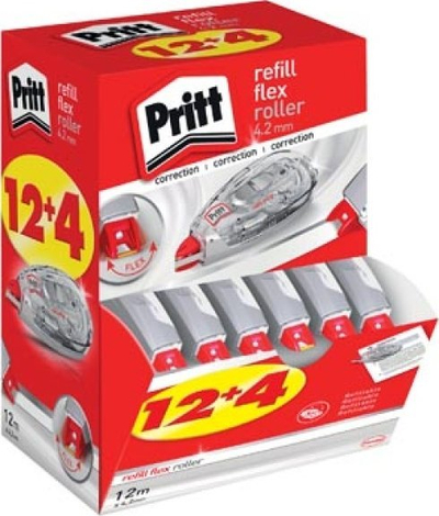 Rimbushës korrektor Pritt Display Correction Roll, 6mm, 14m, i bardhë