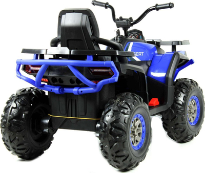 Quad elektrik për kalamaj Szomik QUAD-LX-1, 12V, me telekomandë, blu