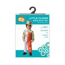 Kostum klouni për kalamaj Godan Little Clown, madhësia 98-104 cm, poliester, shumëngjyrësh