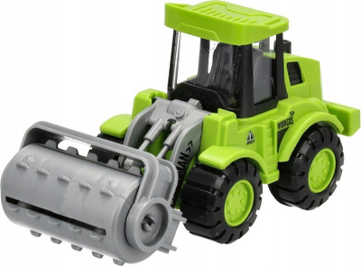 Lodër traktor Mega Creative, me tërheqje mbrapa, plastikë, jeshile