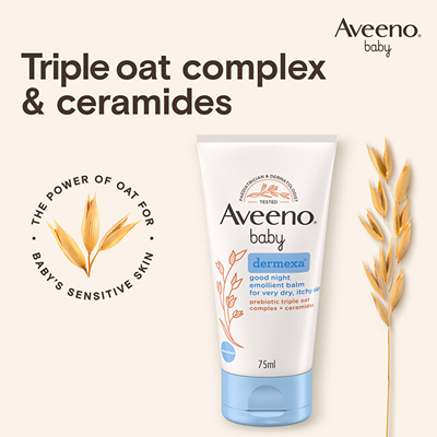 Balsam për bebe Aveeno Baby Dermexa, 75 ml