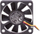 Вентилатор куќиште Фандер Роксо 5010H FRX3-5010H, 50 мм, 12 V, црн