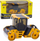 Model makine ndërtimi Huina Road Roller, shkallë 1:50, metal, i verdhë
