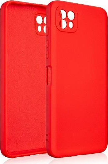 Mbështjellës telefoni Beline për Motorola Moto G50 5G, silikon, i kuq
