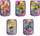 Set lodrash Mattel Polly Pocket Lila Rainbow, kukull me aksesorë, shumëngjyrëshe