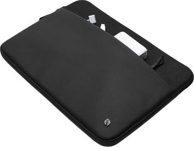 Çantë mbrojtëse Incase a.R.C. Sleeve për laptop 16\", prej poliestri të riciklume, ngjyrë e zezë