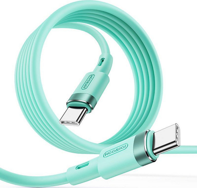 Kabllo USB Joyroom, 2 x USB-C, 1.8 m, e gjelbër