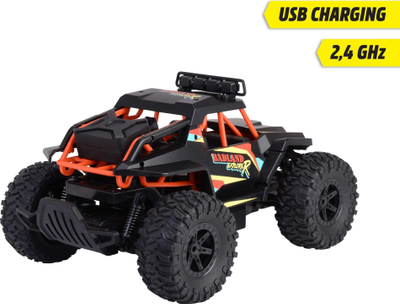 Makinë lodër me pult RC Simba Dickie Badland Explorer 1:14, elektrike, për fillestarë, shumëngjyrëshe