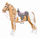 Kali lodër Our Generation Horse BD38030Z, 20\", bezhë me të bardhë