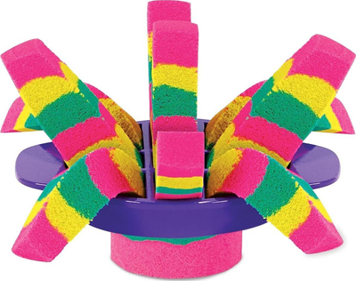 Set me rërë kinetike Kinetic Sand Ultimate Sandisfying, 2 lb, 10 forma, shumëngjyrësh