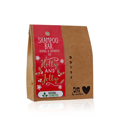 Shampo i ngurtë për flokë Accentra Holly & Jolly Orange & Cinnamon, 60 g