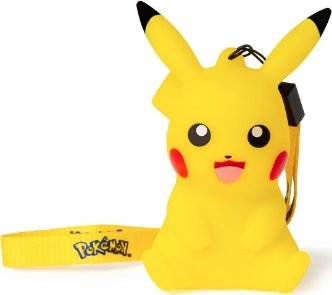Lampë dekorative Teknofun Pokémon Pikachu, 9 cm, me rrip dore, e verdhë