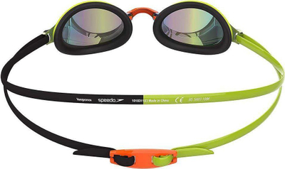 Syze noti Speedo Vengeance Mirror për të rritur, jeshile me portokalli