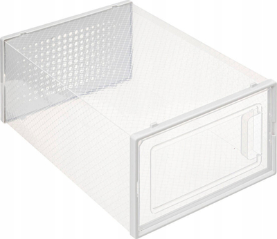 Set kuti plastike për kepucë 5five M, 4 copa, transparente