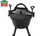 Kazan gjuetie gize Cast Iron, 10L, pa smalt, gri