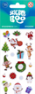 Ngjitësa fletoreje Sticker Boo Christmas, set për zbukurim, me motive Krishtlindjesh, shumngjyrësh