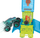 Set lodrash Hot Wheels Mega Wrex Oversized Crash Cage, kamion përbindësh 1:24, me pista edhe rampa aksioni, shumëngjyrësh