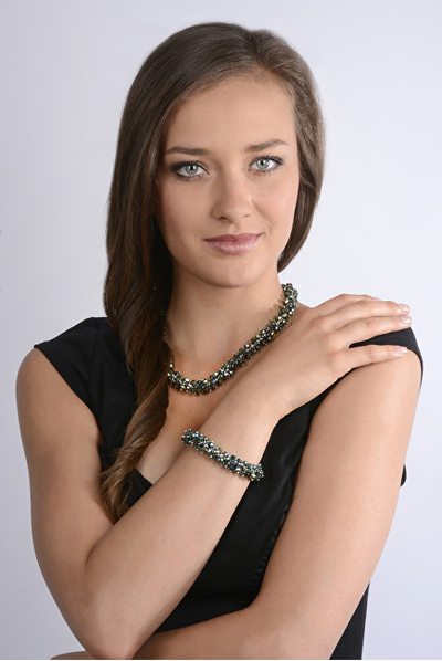 Set qafore dhe byzylyk JwL Luxury Pearls JL0065