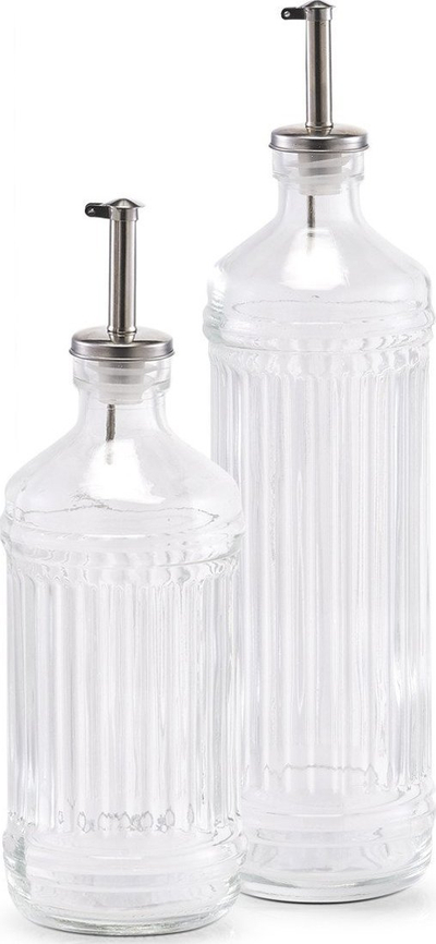 Dozator për vaj dhe uthull Zeller, xham, 730 ml, i tejdukshëm