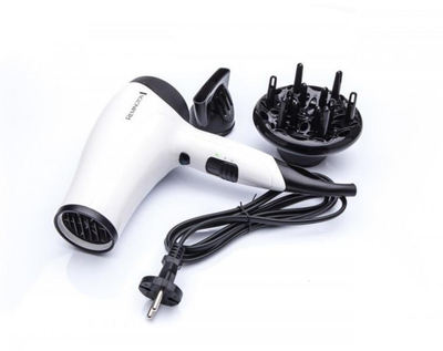 Tharëse flokësh Remington D3015, 2000W, me difuzer, e zezë