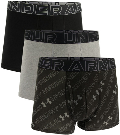Pantallona sportive Under Armour, prerje e ngushtë, pambuk përzier, të zeza