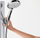 Set dushi Hansgrohe Raindance Select S 120 3jet EcoSmart, shufër 90 cm, 9 l/min, krom