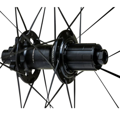 Rrotë e pasme biçiklete WTB CZR i23 700C, aks 142x12 mm, 6-bolt Shimano, e zezë