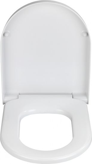 Kapak tualeti Wenko Exclusive No. 4 24332100, duroplast, mbyllje soft close, i bardhë