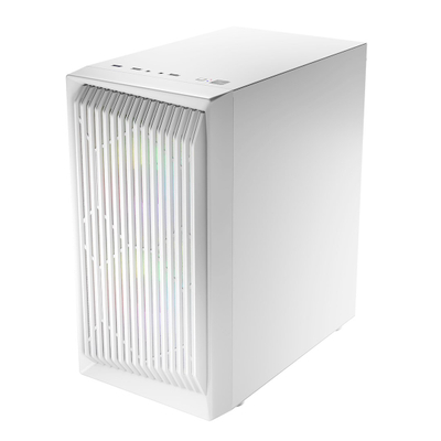 Kuti kompjuteri Logic Atos Mini, ARGB, xham i temperuar, e zezë