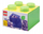 Kuti rujtëse Lego Brick 4, 25cm, jeshile e hapur transparente, 40090806
