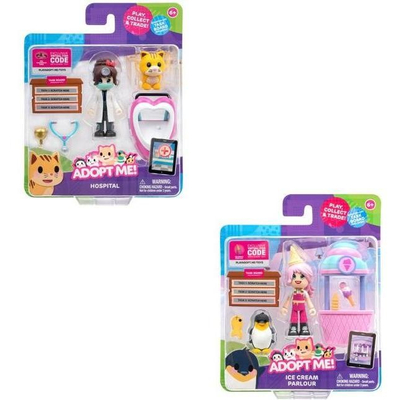 Set lodrash Adopt Me Konjac Sponge Figure Friends Pack, figura me aksesorë, kod virtual