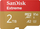 Kartë memorije SanDisk Extreme, 2TB, MicroSDXC UHS I, Class 10