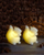 Dritë zbukuruese Sirius Evelyn Squirrel, LED, set me 2 copë, qelq
