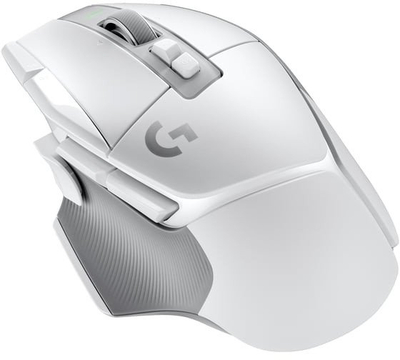 Maus gaming Logitech G502 X LIGHTSPEED, pa tel, HERO sensor, i bardhë