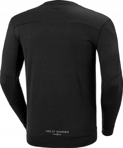 Bluzë termo Helly Hansen Lifa Active, me mëngë t'gata, UPF 50+, e zezë