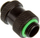 Përshtatës ftohjeje uji BitsPower Aquapipe II, 1/4", 22–31mm, i zi mat