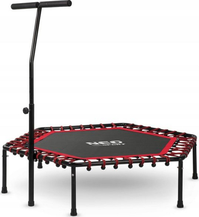 Trampolinë fitnesi Neo Sport 4FT, 127 x 100 cm, e zezë / e kuqe
