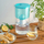 Karafë filtruese uji Wessper AquaClassic Basic, 2.5L, ngjyrë mente