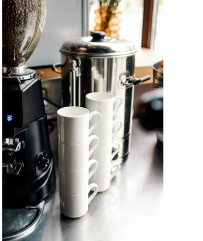 Filxhan porcelani Verlo Forte Stackable, 230 ml, ngjyrë fildishi