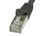 Мрежен кабел LogiLink CP2013S, CAT 6 F UTP, 0.25m, црн