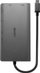 Dock USB C Lindy 43323, HDMI DP 4K, Power Delivery 100W, gri