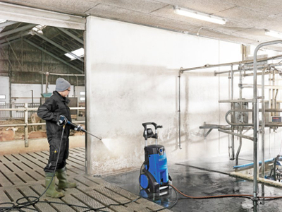 Lavapresion Nilfisk MC 4M 160/620 XT, 160 bar, 3000W, ngjyrë blu e zezë