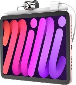 Aksesor sigurie për stilolapsin Compulocks CL01APUTL, për Apple Pencil, kabllo 1.6 m, ngjyrë argjendtë