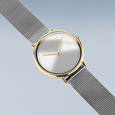 Orë dore për goca Bering Classic 15729-010, e argjendtë