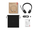 Kufje Lenovo ANC Headset 6550, pa tela, Bluetooth USB Type C, të zeza