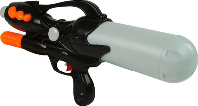 Pistoletë uji Water Gun 900ml, lodër vere, e zezë portokalli